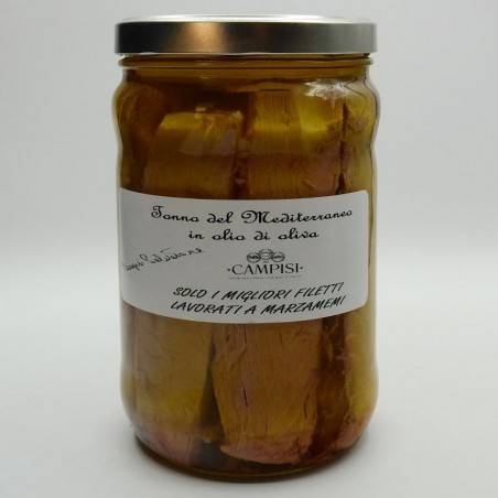 Atún mediterráneo en aceite de oliva Campisi Conserve - 5