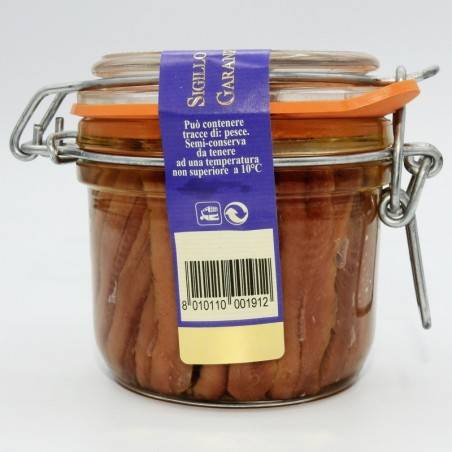 filetes de anchoas de jarrón extra erm. Campisi Conserve - 6