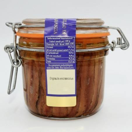 filés de anchovas vaso extra erm. Campisi Conserve - 8