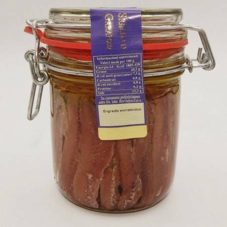 filés de anchovas vaso extra erm. Campisi Conserve - 11