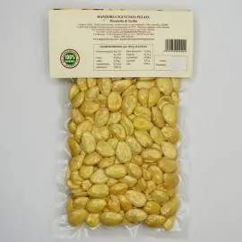 Peeled Avola almonds 250 g Tossani srl - 2