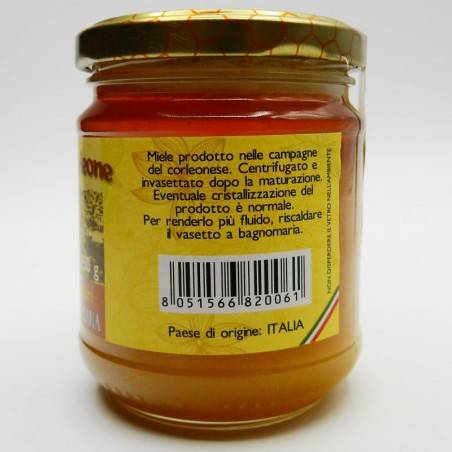 czarna pszczoła millefiori miód corleone sicula 250 g Comajanni Giuseppe - 2