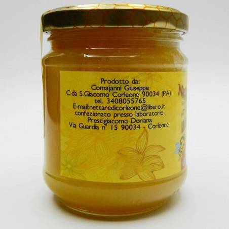 sicilian black bee  sulla honey from corleone 250 g Comajanni Giuseppe - 2