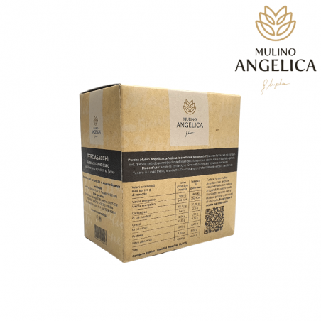 Harina orgánica de trigo integral Perciasacchi 1kg Mulino Angelica - 2