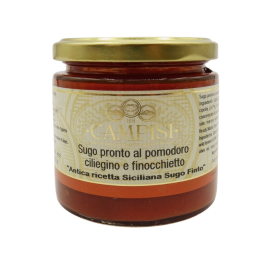 molho pronto com tomate cereja e erva-doce 220 g Campisi Conserve - 1