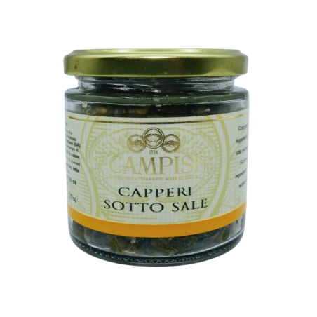 câpres à sel 150 g Campisi Conserve - 1