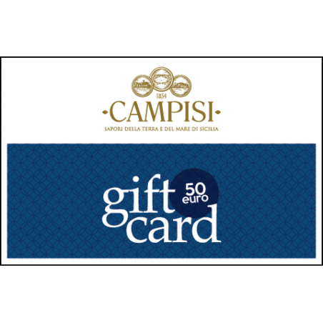 tarjeta regalo 50 euros Campisi Conserve - 1