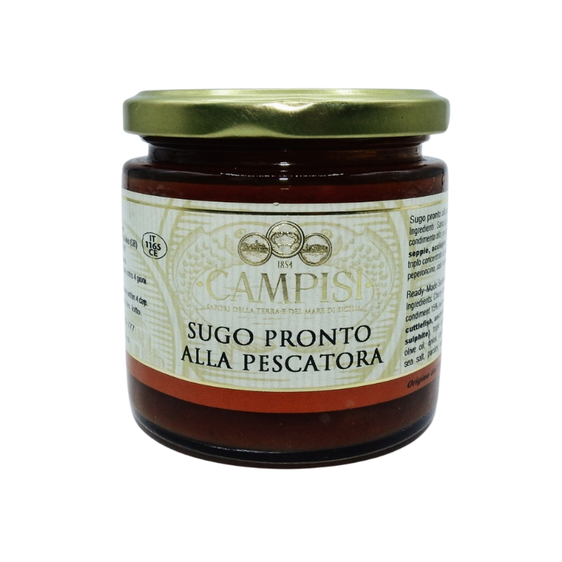 ready-made seafood sauce 220 g Campisi Conserve - 1