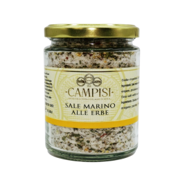 морская соль с травами горшок 300 г Campisi Conserve - 1