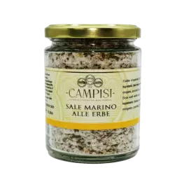 sale marino alle erbe vaso 300 g Campisi Conserve - 1