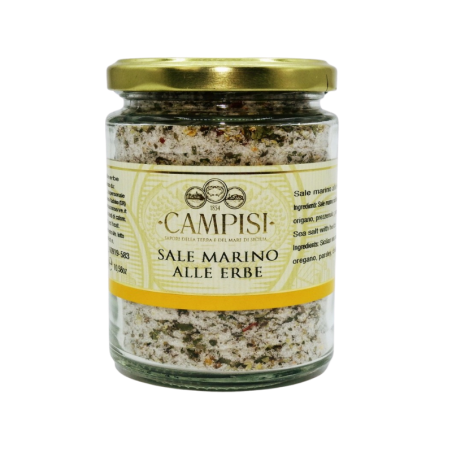 Meersalz mit Kräutertopf 300 g Campisi Conserve - 1