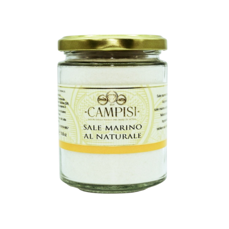 pot naturel de sel de mer 300 g Campisi Conserve - 1