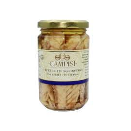 filets de maquereau à l’huile d’olive Campisi Conserve - 1