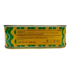 Tonnetto del mediterraneo in olio di oliva 340 g  - 2
