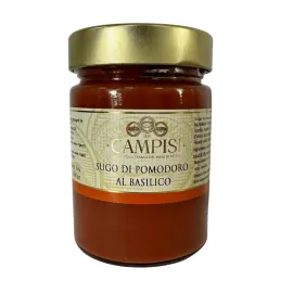 Sugo di pomodoro al basilico 300 g Campisi Conserve - 1