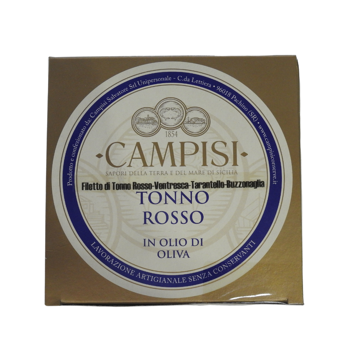 Bluefin Tuna Can - 4 Flavors in Olive Oil from Campisi Conserve