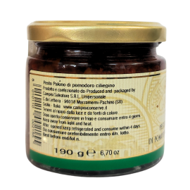 pesto pakino di pomodoro ciliegino 190 g Campisi Conserve - 4