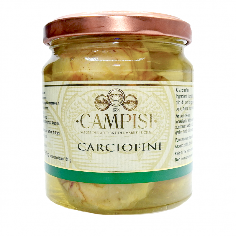 carciofini  in olio 280 g Campisi Conserve - 1