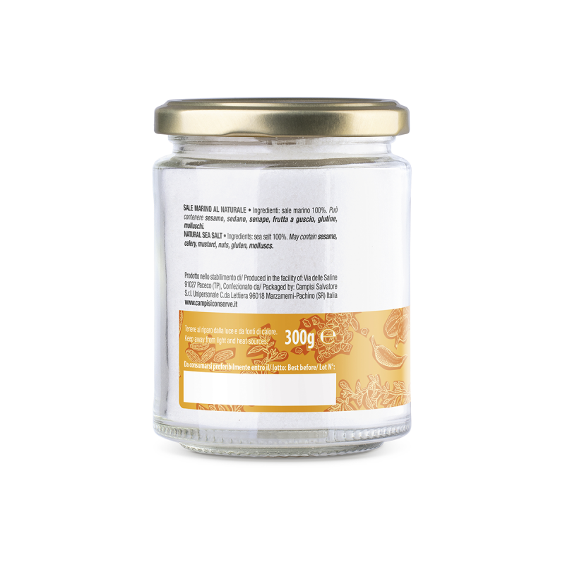 natural sea salt 300 g Campisi Conserve