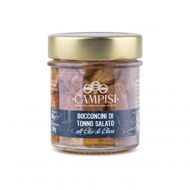 bocconcini di tonno salato 100g Campisi Conserve - 1