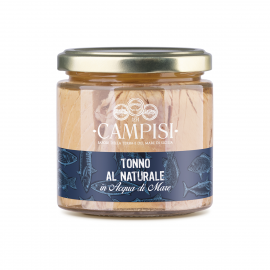tonno al naturale in acqua di mare 220 g Campisi Conserve - 1