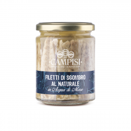 Sgombro al naturale in acqua di mare Campisi Conserve - 1