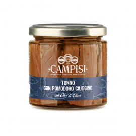 tonno con pomodoro ciliegino in olio d'oliva Campisi Conserve - 1