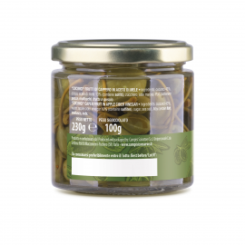 cucunci frutto di cappero in aceto di mele 230 g Campisi Conserve - 2