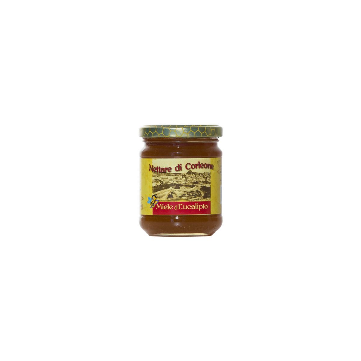 miele di eucalipto di ape nera sicula di corleone 250 g Comajanni Giuseppe - 1