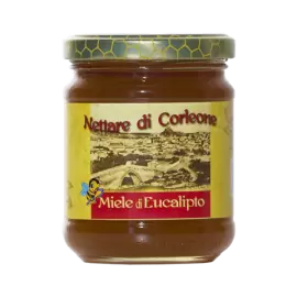 miele di eucalipto di ape nera sicula di corleone 250 g Comajanni Giuseppe - 1