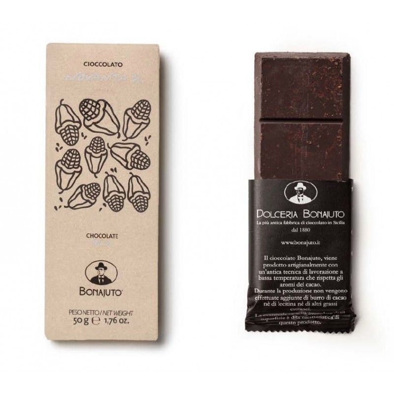 pure chocolate 90% 50 g - Bonajuto Bonajuto - 1