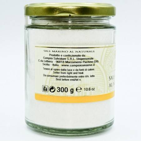 pot naturel de sel de mer 300 g Campisi Conserve - 2