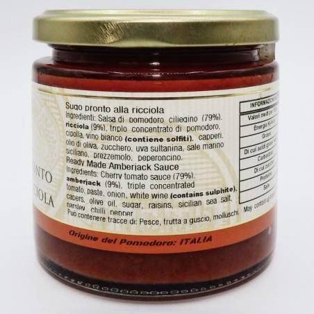 salsa lista para rizar 220 g Campisi Conserve - 3