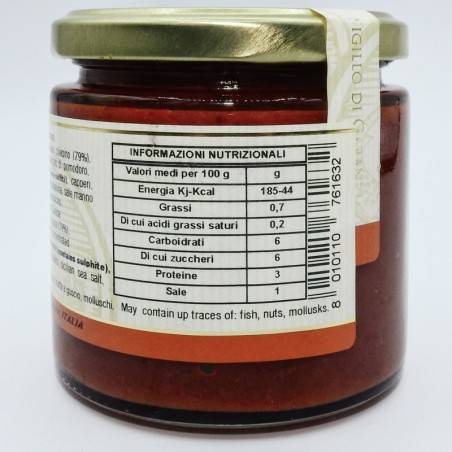 ready-made amberjack sauce 220 g Campisi Conserve - 4