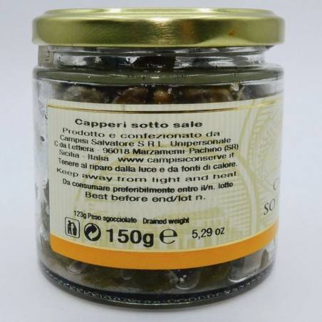 câpres à sel 150 g Campisi Conserve - 2