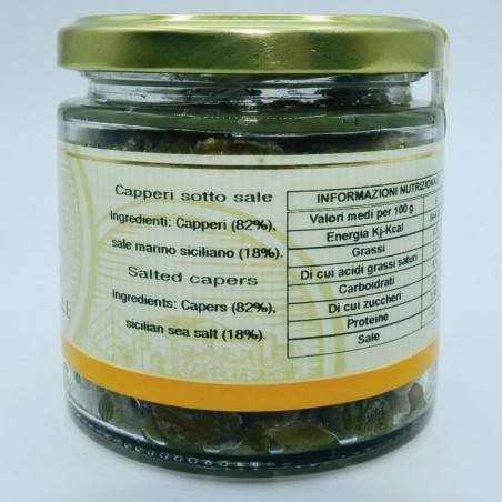 câpres à sel 150 g Campisi Conserve - 3