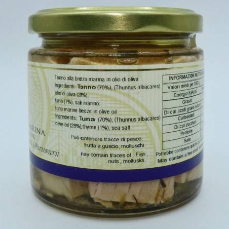thon brise de mer à l’huile d’olive 220 g Campisi Conserve - 3