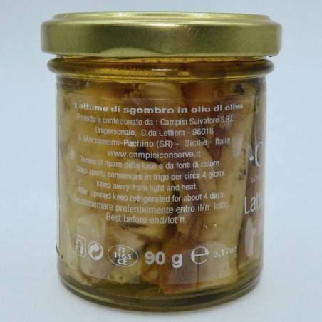 lechuga de caballa en aceite de oliva 90 g Campisi Conserve - 2