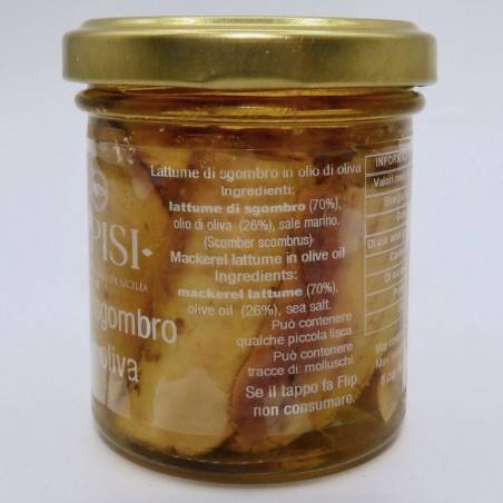 caballa en aceite de oliva 90 g Campisi Conserve - 3