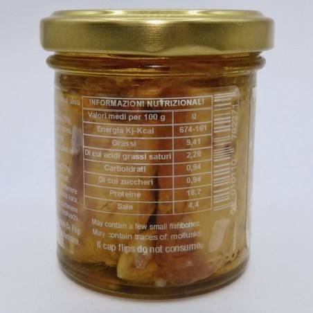 lechuga de caballa en aceite de oliva 90 g Campisi Conserve - 4