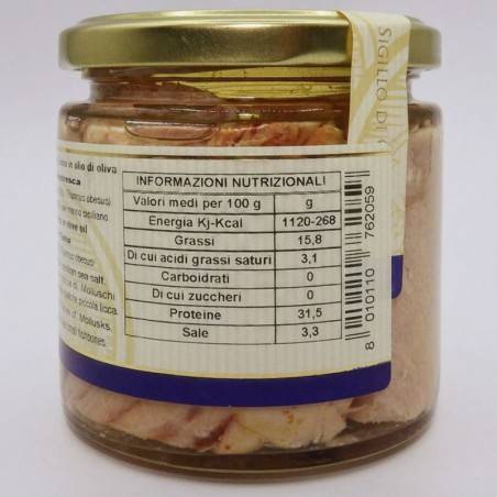 オリーブオイルのマグロ腹 220 g Campisi Conserve - 4