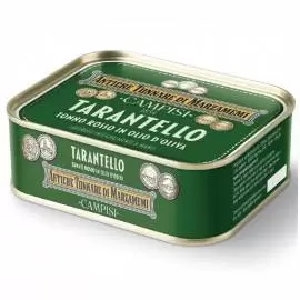 tarantello di tonno rosso in olio d'oliva 340 g Campisi Conserve - 1