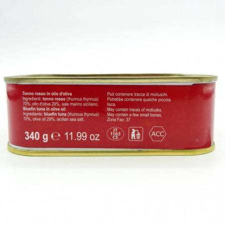thon rouge à l’huile d’olive 340 g Campisi Conserve - 4