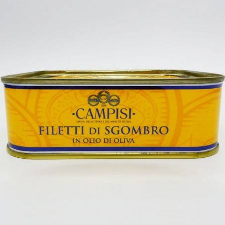 филе скумбрии в оливковом масле 340 г Campisi Conserve - 2