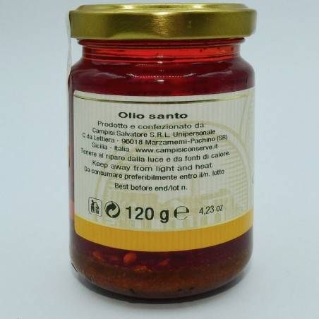 huile sainte 120 gr Campisi Conserve - 2