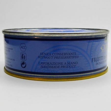 Sardellenfilets mit Zinn Chili g 500 Campisi Conserve - 4