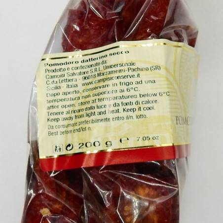 suszony pomidor daszkowy w pakiecie flowpack 200 g Campisi Conserve - 4