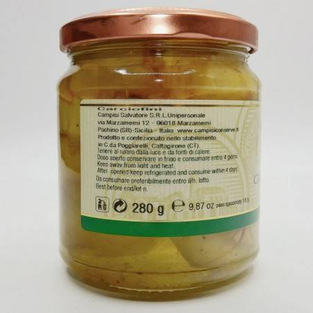 alcachofas en aceite 280 g Campisi Conserve - 2